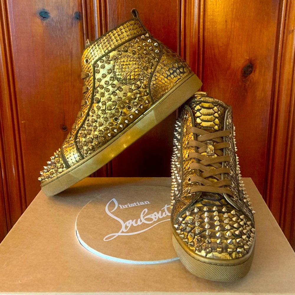Christian Louboutin Antic Python Cuirasse EU 44.5